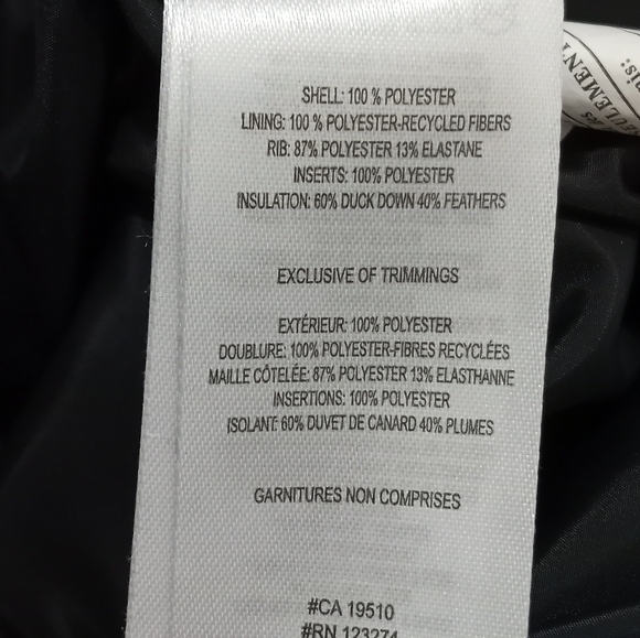 Lole Down winter jacket. Mid length.  EUC.  Size xs. - Picture 8 of 9